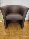 Fauteuils marron  excellent etat