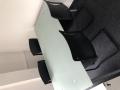 2 x Table de bureau en Verre avec chaises sans accoudoirs