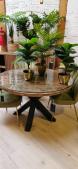 Table ronde bois massif 