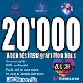 Achetez des followers Instagram internationaux