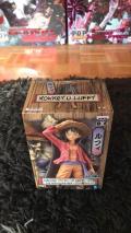  One Piece DXF - The Grandline Series - Wanokuni Vol.2 (B Monkey .D. Luffy) Statue, Noir