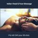 India Head and Face Massage 