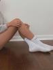 Je paye pour vos chaussettes après le sport 