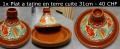 Assiettes Marocaines