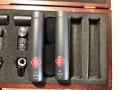 Neumann KM184 Condenser Microphones Pair-Matte Black