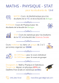 Cours de Maths, Physique & Statistiques – EPFL, UNIL, Gymnase, Médecine