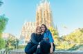 Séance photo professionnelle à l'extérieur de la Sagrada Familia