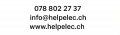 Bienvenue chez Help Elec